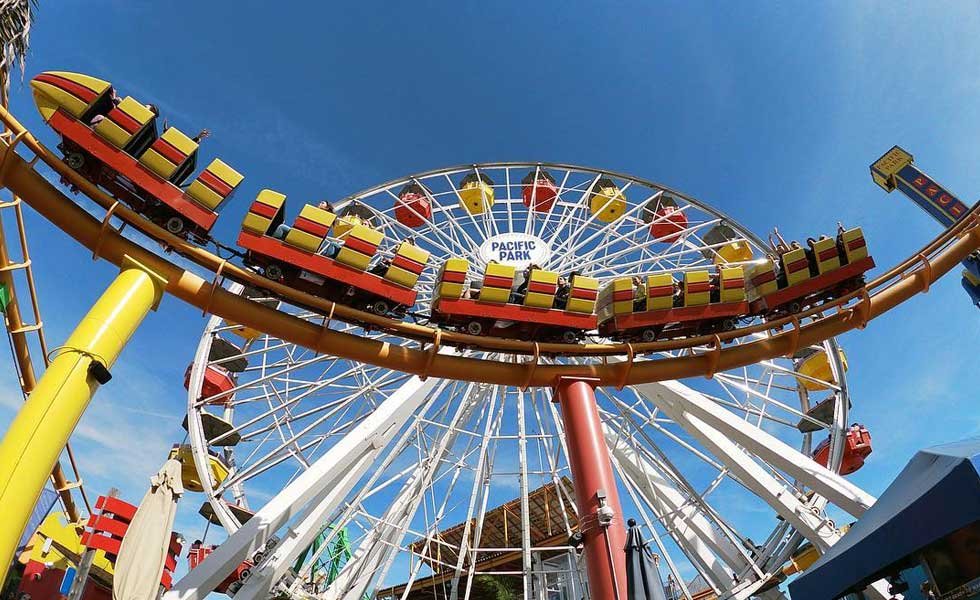 West Coaster - Pacific Park, Estados Unidos. Foto: Divulgação